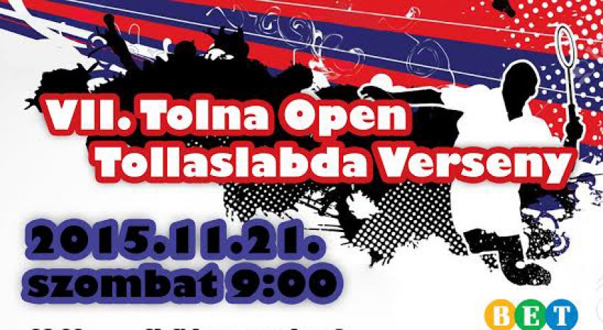 Megrendezésre kerül a VII. Tolna Open Tollaslabda verseny